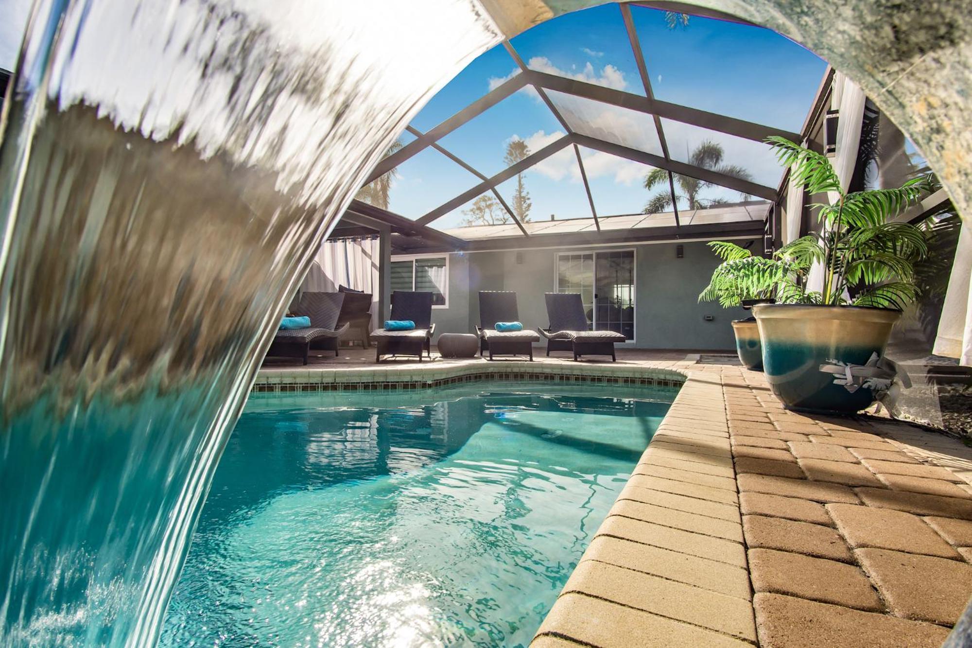 Luxury Zen Den With Heated Pool Just Off Siesta Key Leilighet Sarasota Eksteriør bilde